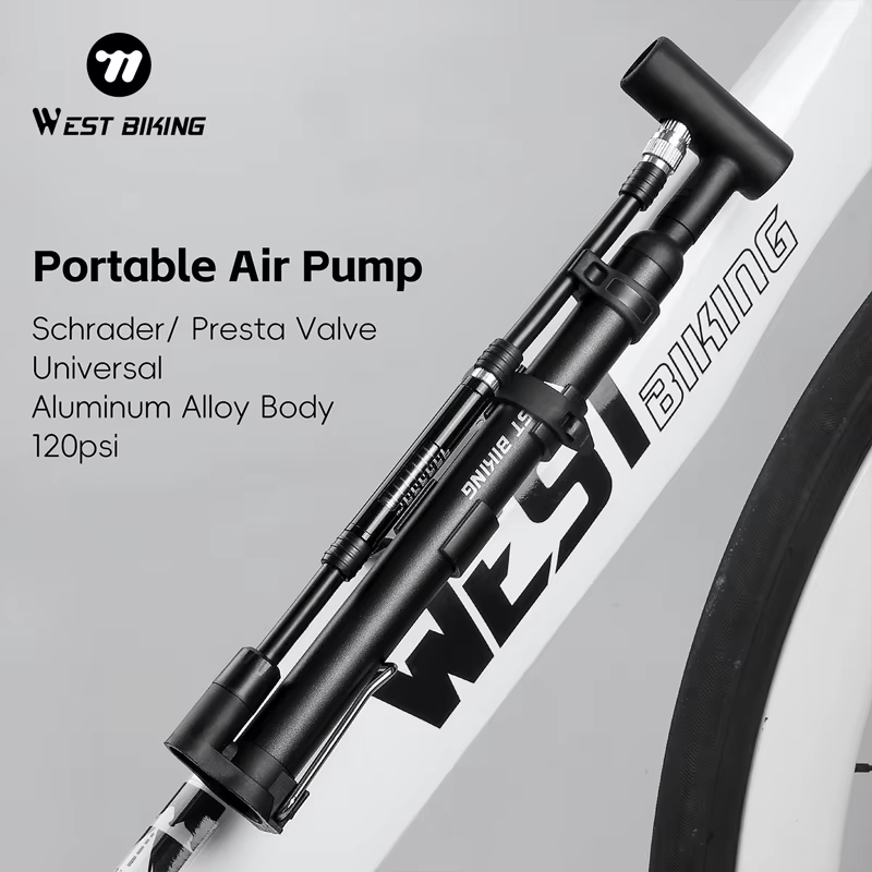 WEST BIKING – pompe à vélo Portable haute pression