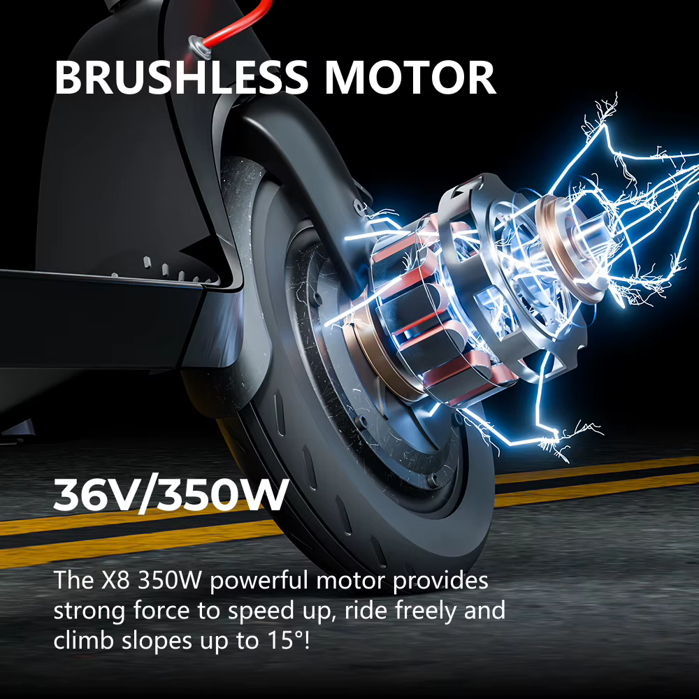 Trottinettes électriques HUANCI X8 350W 25KM/H 10AH