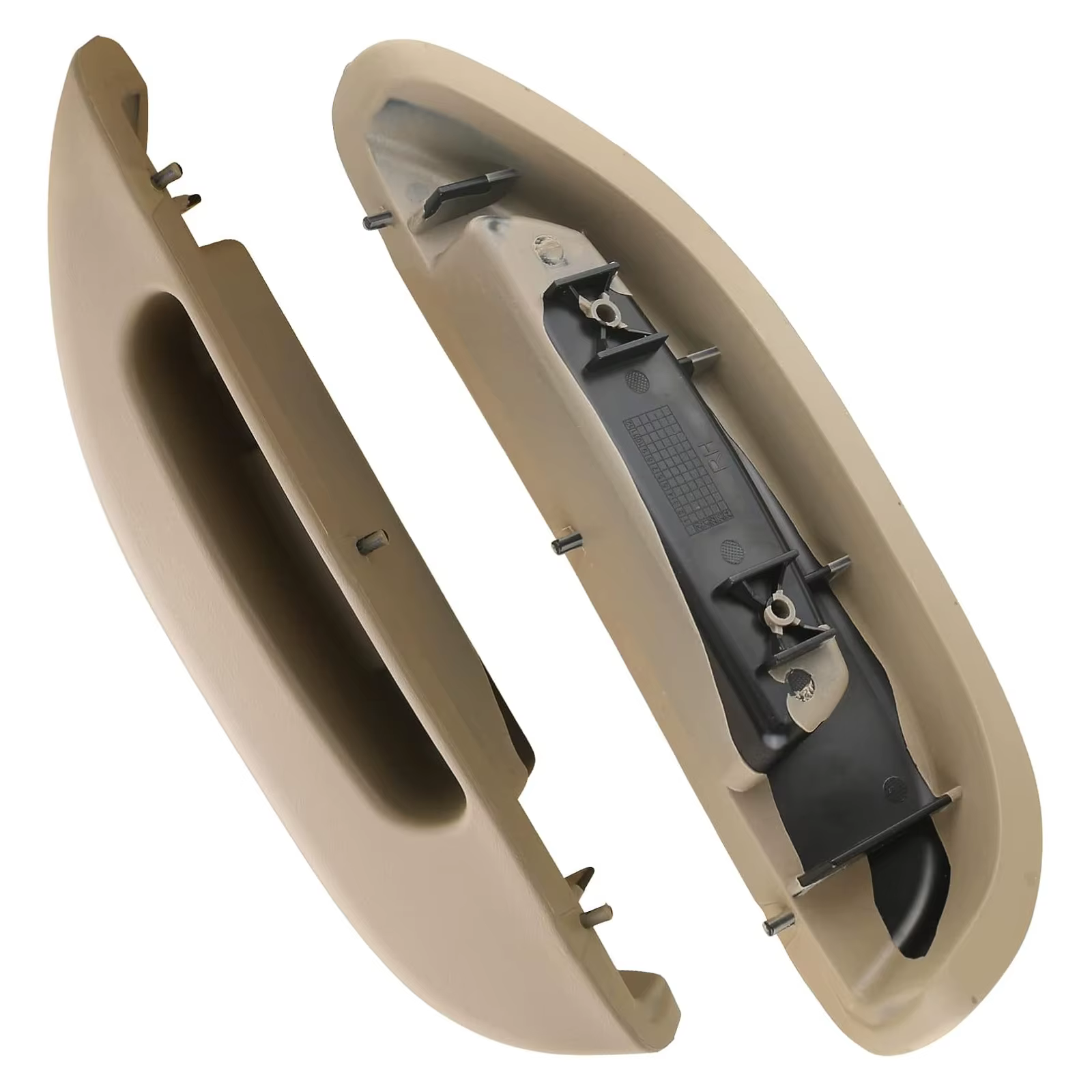 Artudatech – couvercle de poignée de porte, 2 pièces, pour Chevy GMC Savana Van 1996 1997 1998 1999 2000 2001 2002, accessoires de voiture couleur beige