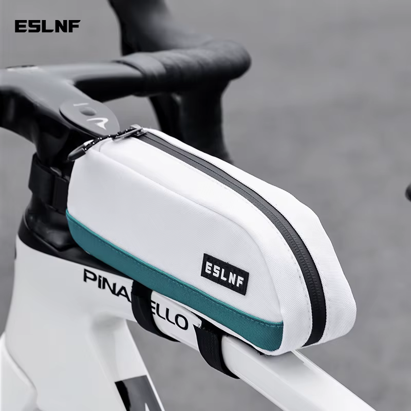 ESLNF sac de Tube supérieur de vélo Portable sac triangulaire de cadre avant de cyclisme sac