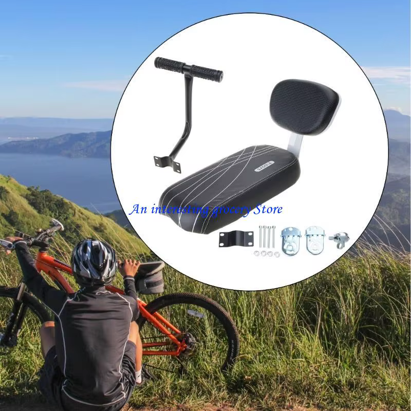 652d vélos sièges arrière coussin accoudoir repose-pieds bicycles sièges arrière coussin enfant