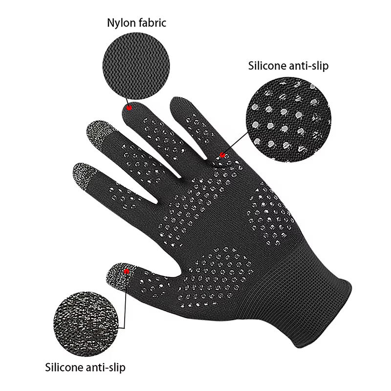 Gants antidérapants imperméables pour écran tactile