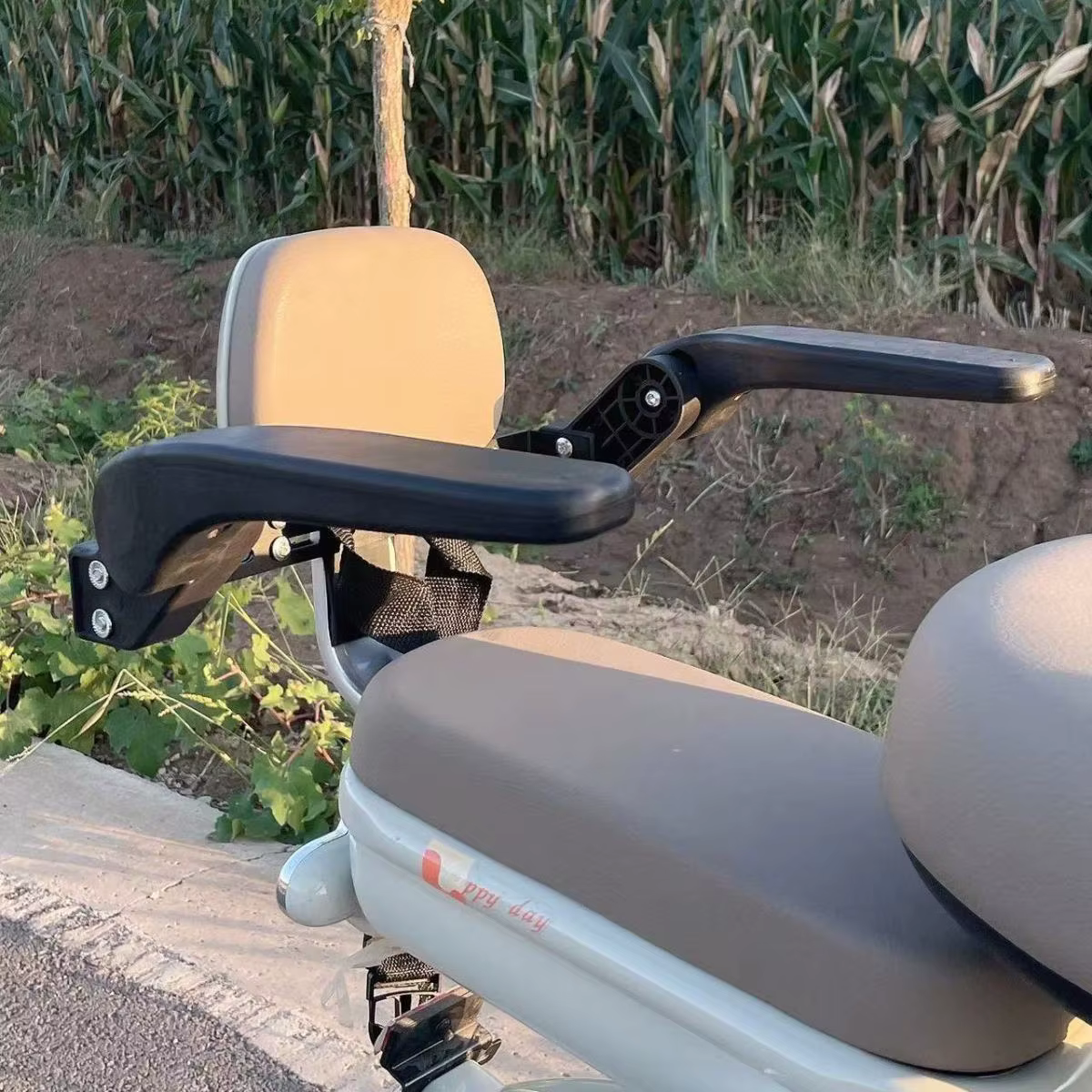 Nouveau vélo électrique pliable siège arrière pour enfants barrière de sécurité Anti-chute type de levage étanche