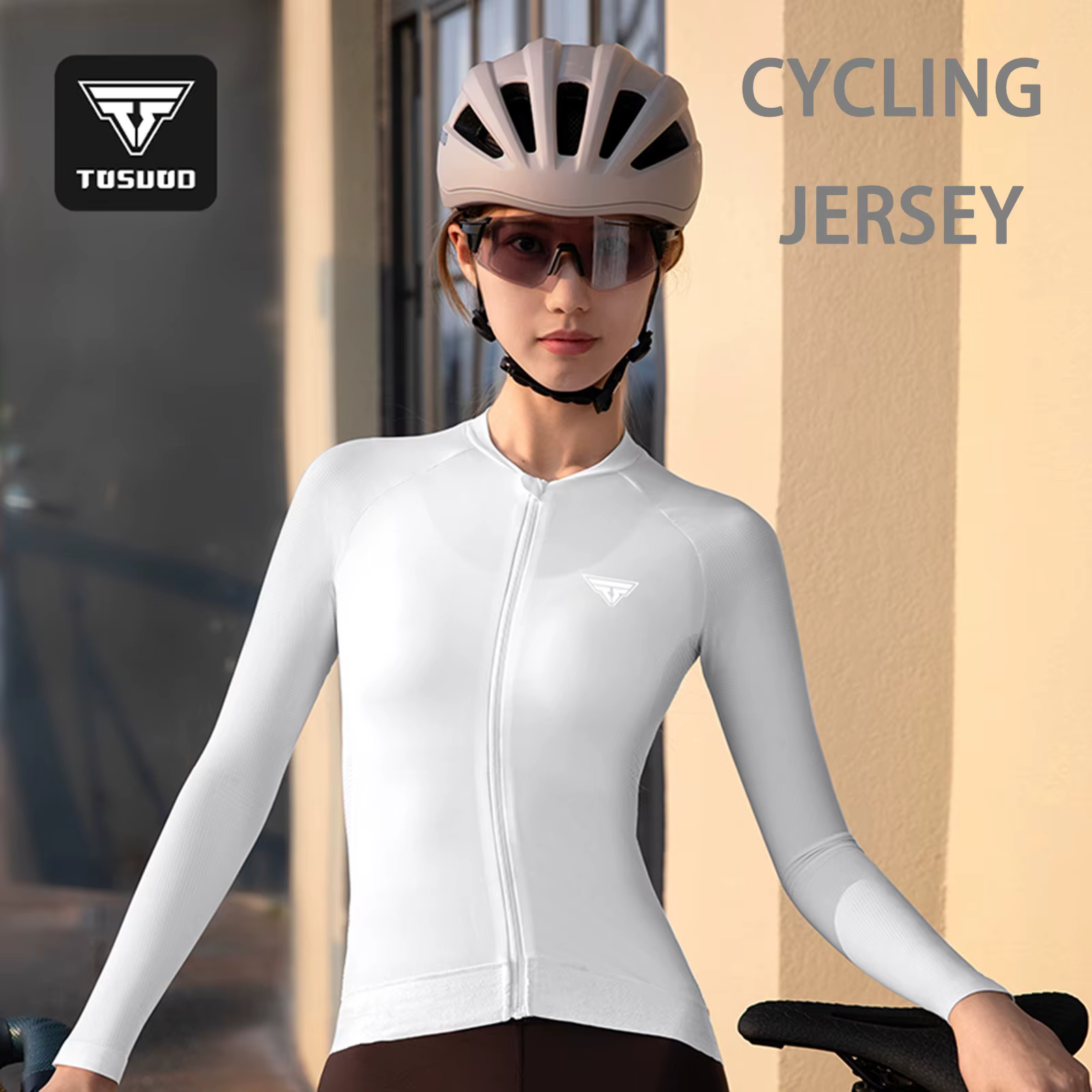 TOSUOD maillot de cyclisme printemps été tissu élastique respirant vêtements