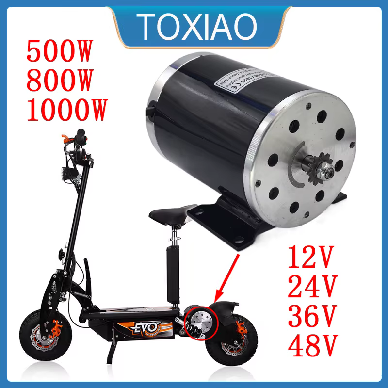 Moteur de scooter électrique 500W 800W 1000W