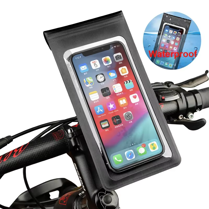 Support de téléphone portable étanche pour vélo et moto
