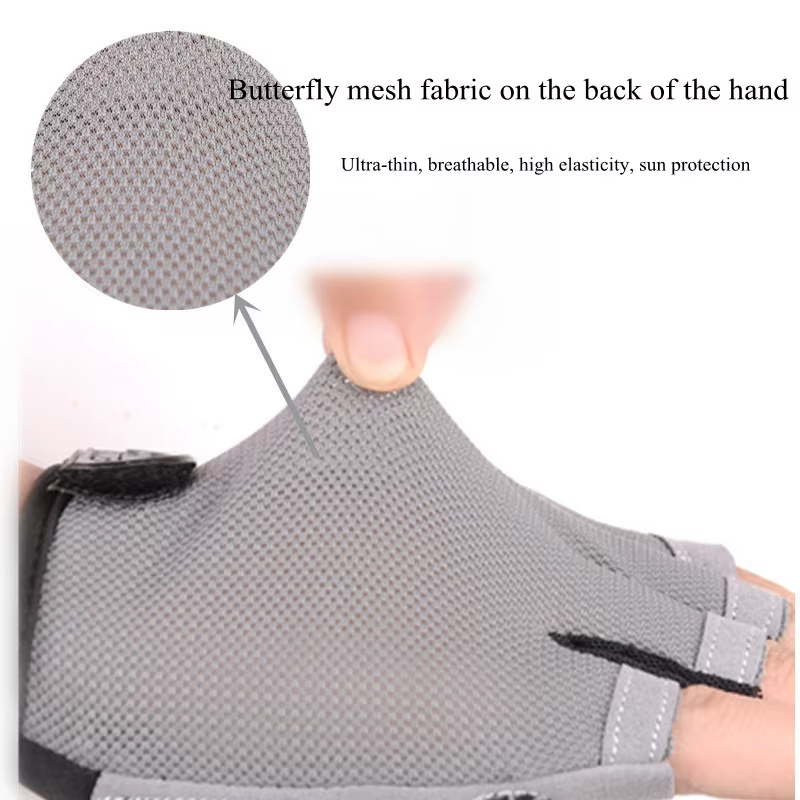 Gants de cyclisme demi-doigt pour hommes et femmes
