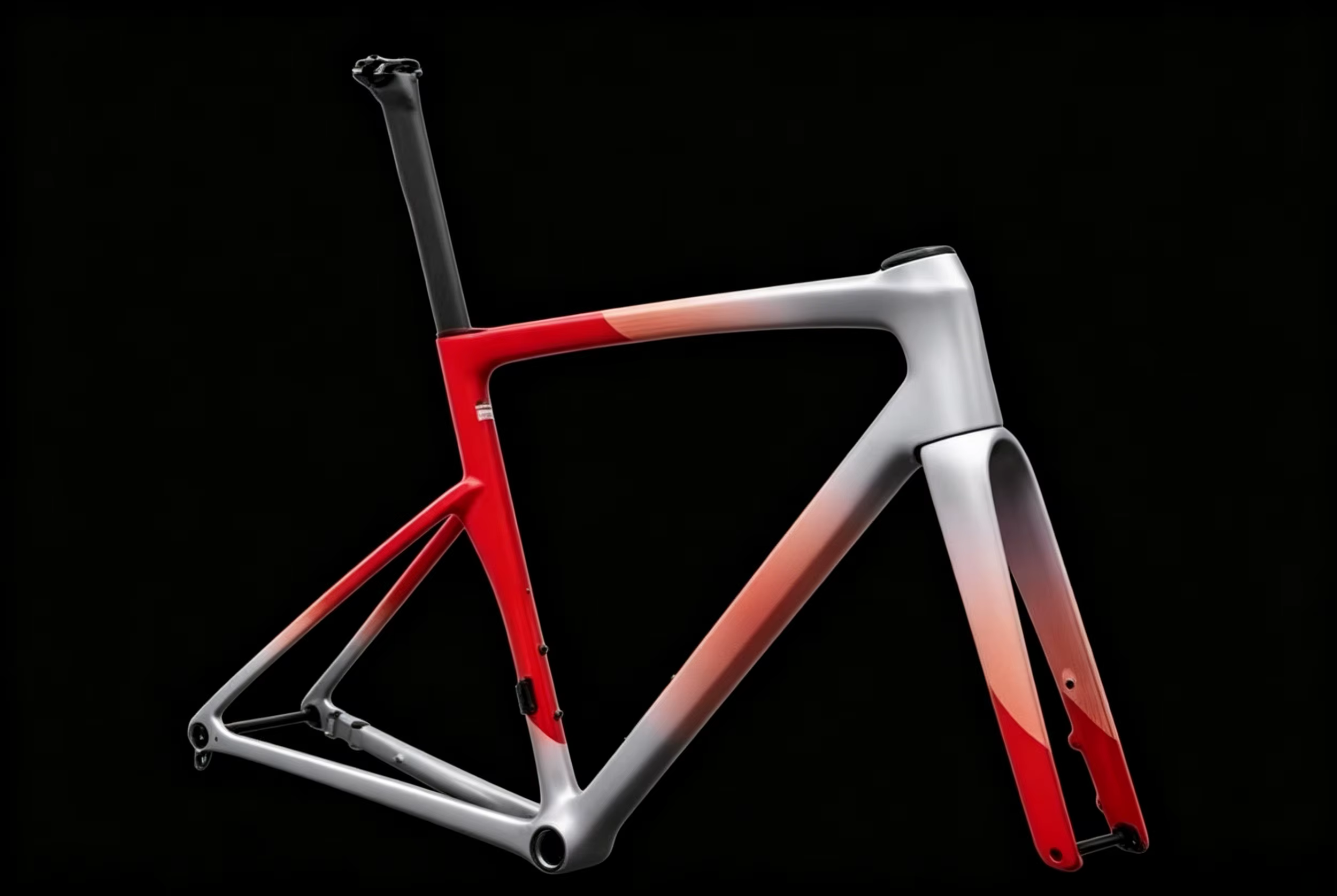 Nouveau cadre de vélo de route 2027 en fibre de carbone intégrale
