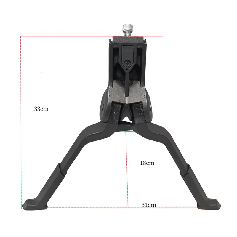 Bicycle béquille vélo réglable Double jambe