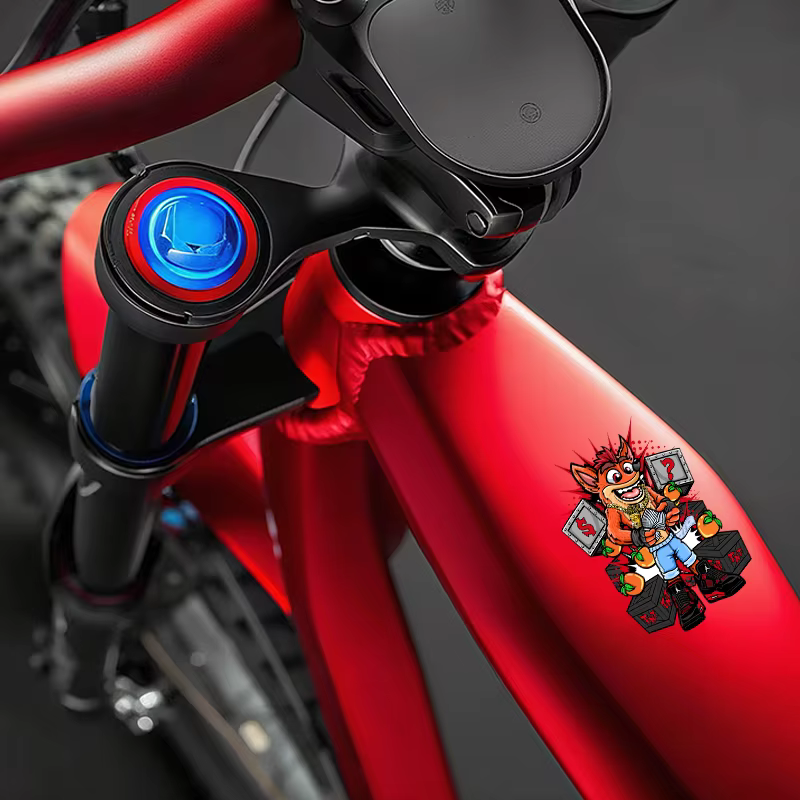 2 autocollants de vélo