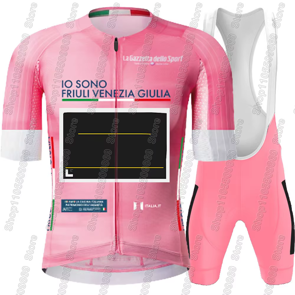 Ensemble de maillot de cyclisme rose 2026