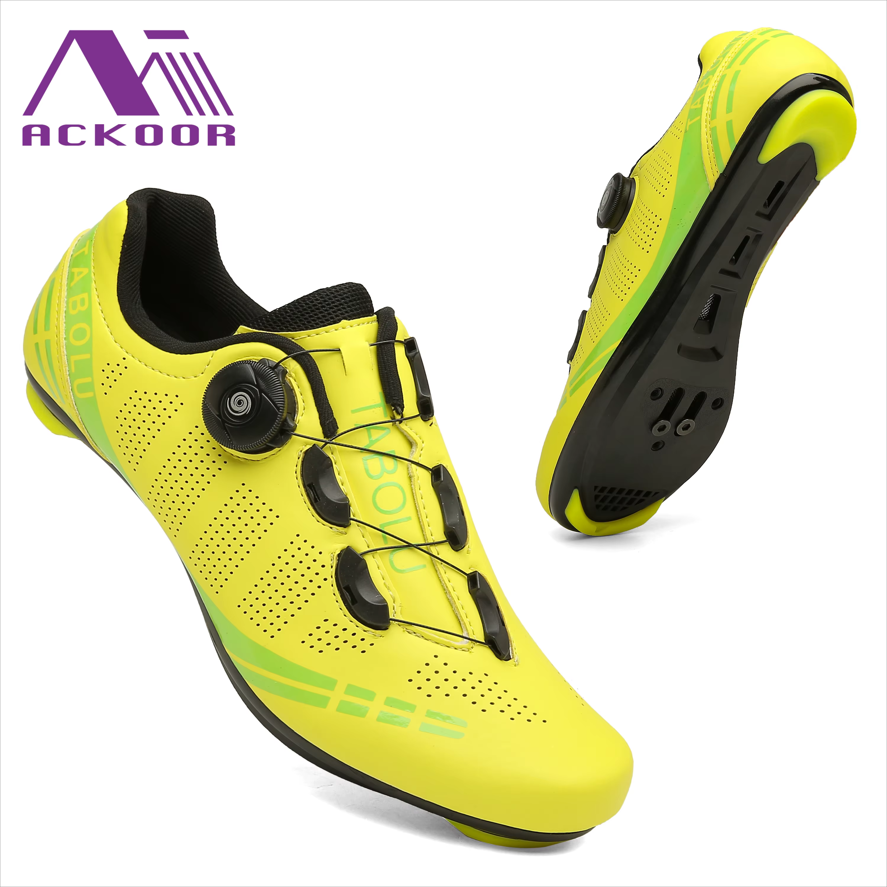 Chaussures de cyclisme professionnelles pour hommes