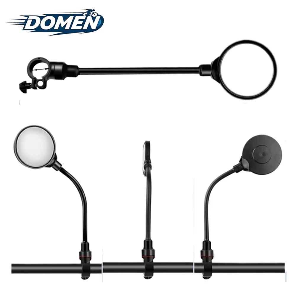 DOMEN – rétroviseurs de guidon de vélo rotatifs à 360 degrés