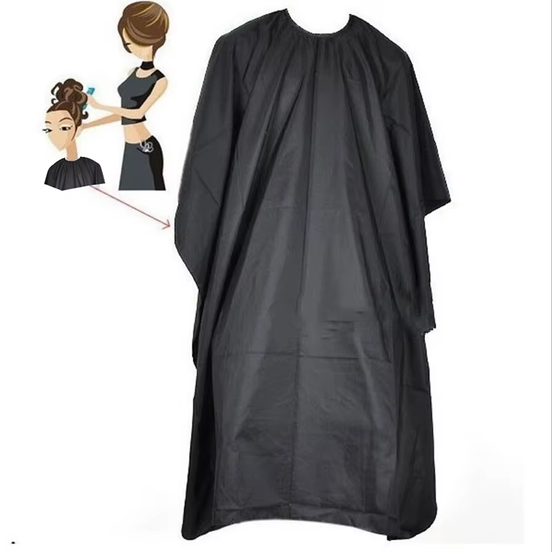 Cape de coiffure pour adultes, imperméable, unisexe, pour salon de coiffure et barbier, tablier de coiffeur