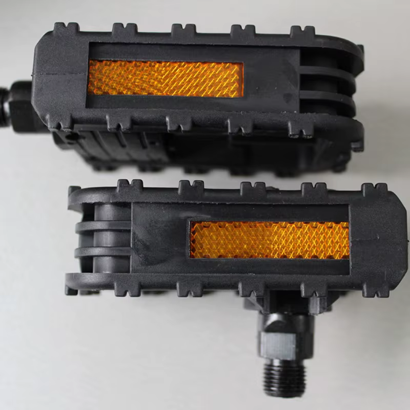 Pédales de vélo pliantes VTT pédale en plastique accessoires
