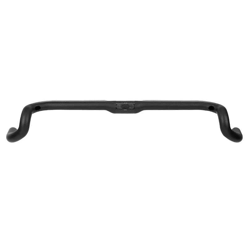 Guidon de vélo de route en carbone mat 37 Degrees Drop 80mm avec câblage entièrement intégré