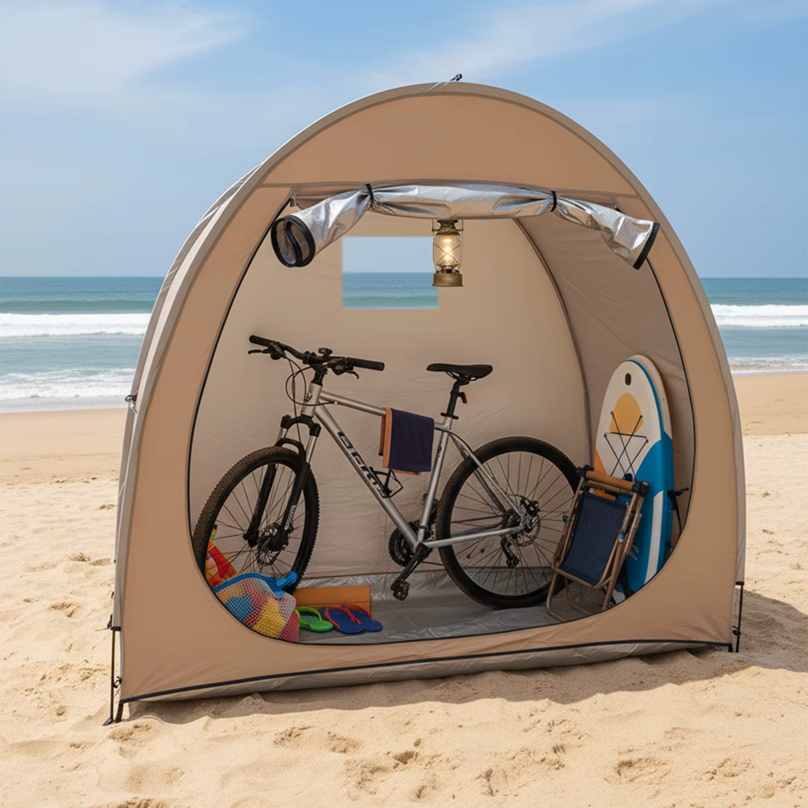Abri de vélo portable pour l'extérieur