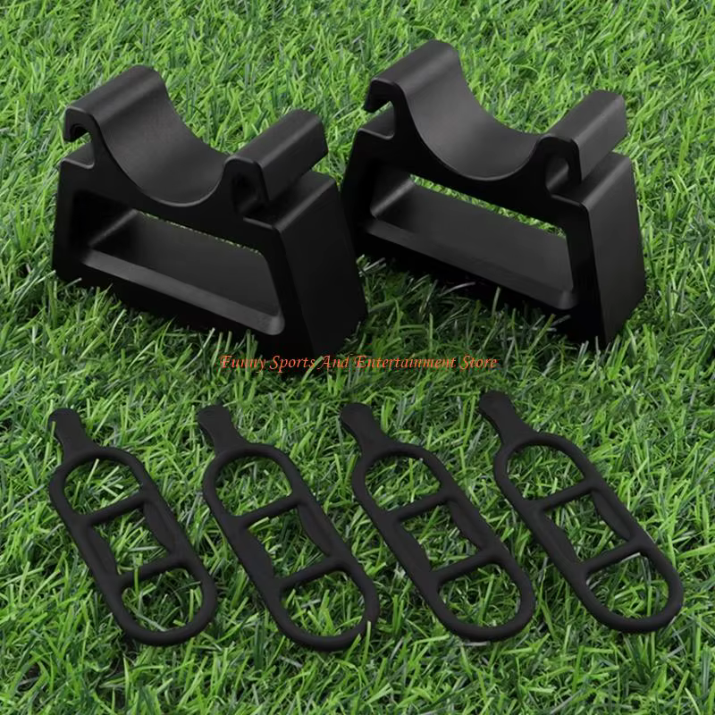 C4DE 6 pièces stabilisateurs guidon vélo Support durabilité Installation rapide
