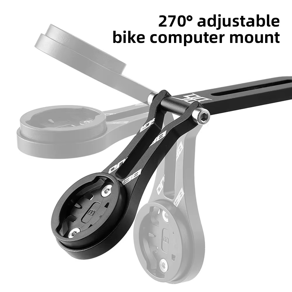 Support d'ordinateur de vélo réglable à l'avant, guidon intégré