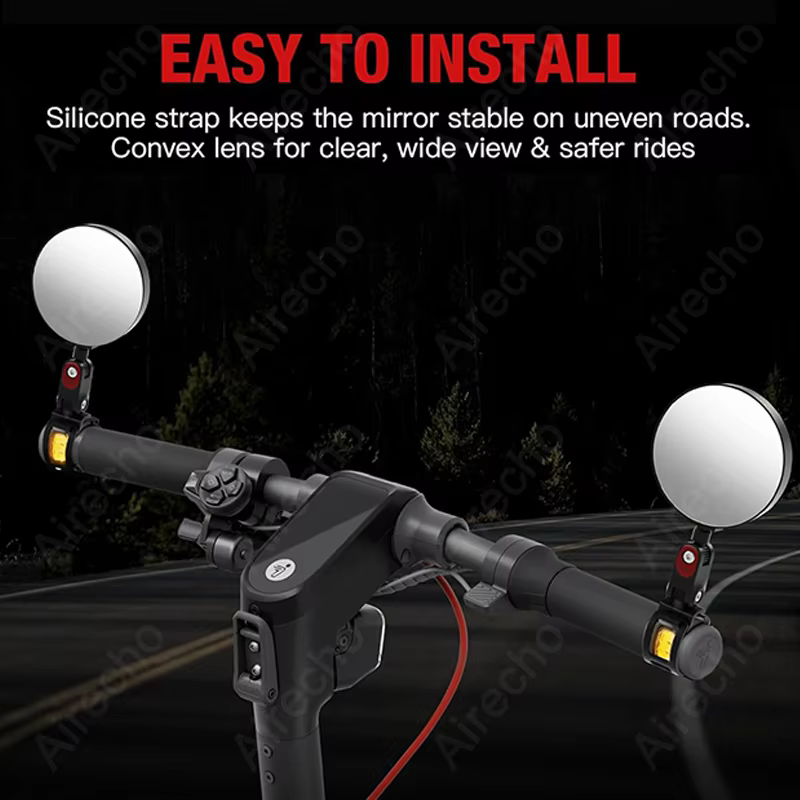 Rétroviseur de scooter pour iScooter tous modèles i9/ix3/i9max/ix4/ix5s/ix7pro/ix8/i10/i9M/F2/F7/W5/W7/W8/W9/A14 réglable