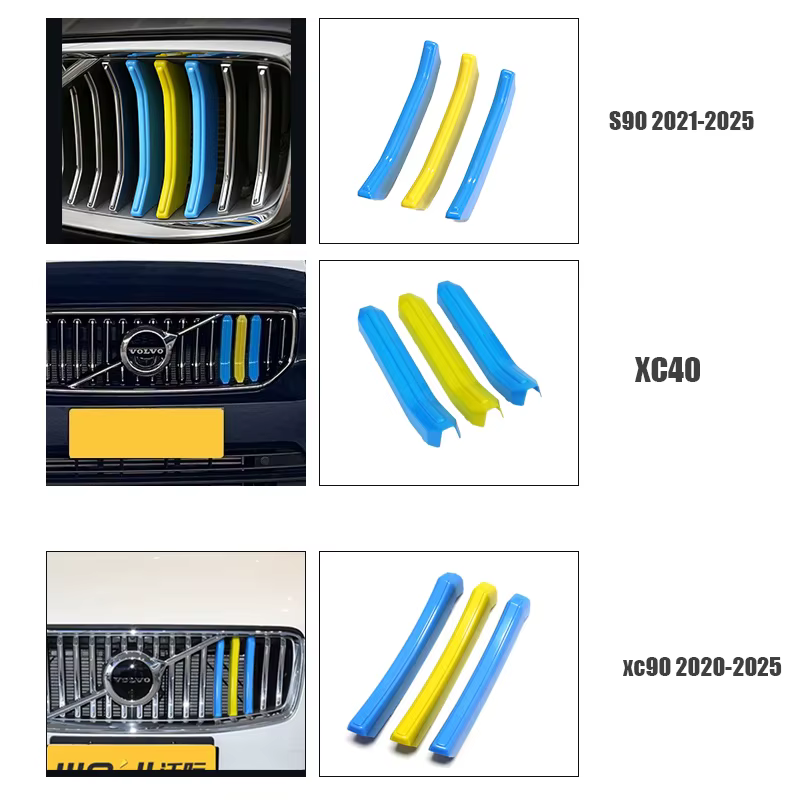 Style de voiture pour Volvo S60 S90 XC40 XC60 XC90 V60 V90, bande décorative, accessoires de voiture