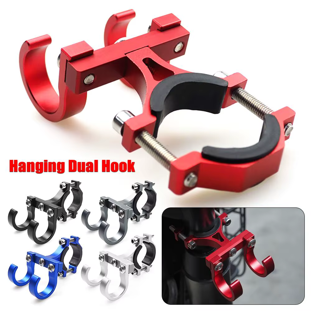 Accroche avant multifonctions pour scooter et vélo électrique, cintre pour casque, sacs, gadget, guidon, partenaires, e-bike, accessoires