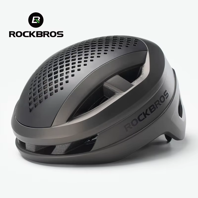 ROCKBROS casque de cyclisme léger couverture magnétique respirant