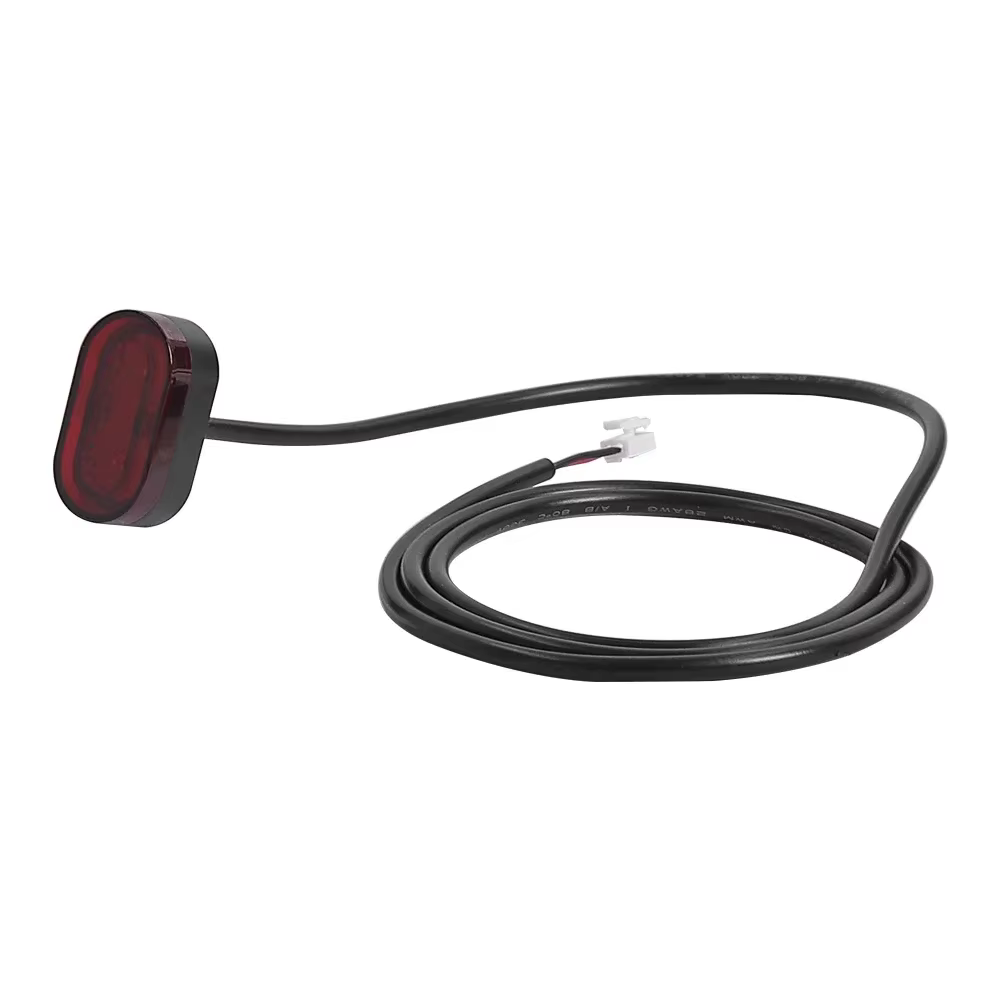 Enquêter arrière de garde-boue arrière pour scooter électrique, feu de freinage de signal étanche, accessoires de lampe de garde-boue arrière, iode de sécurité
