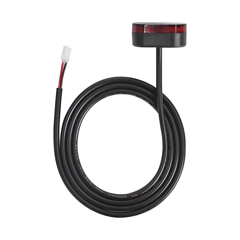 Enquêter arrière de garde-boue arrière pour scooter électrique, feu de freinage de signal étanche, accessoires de lampe de garde-boue arrière, iode de sécurité