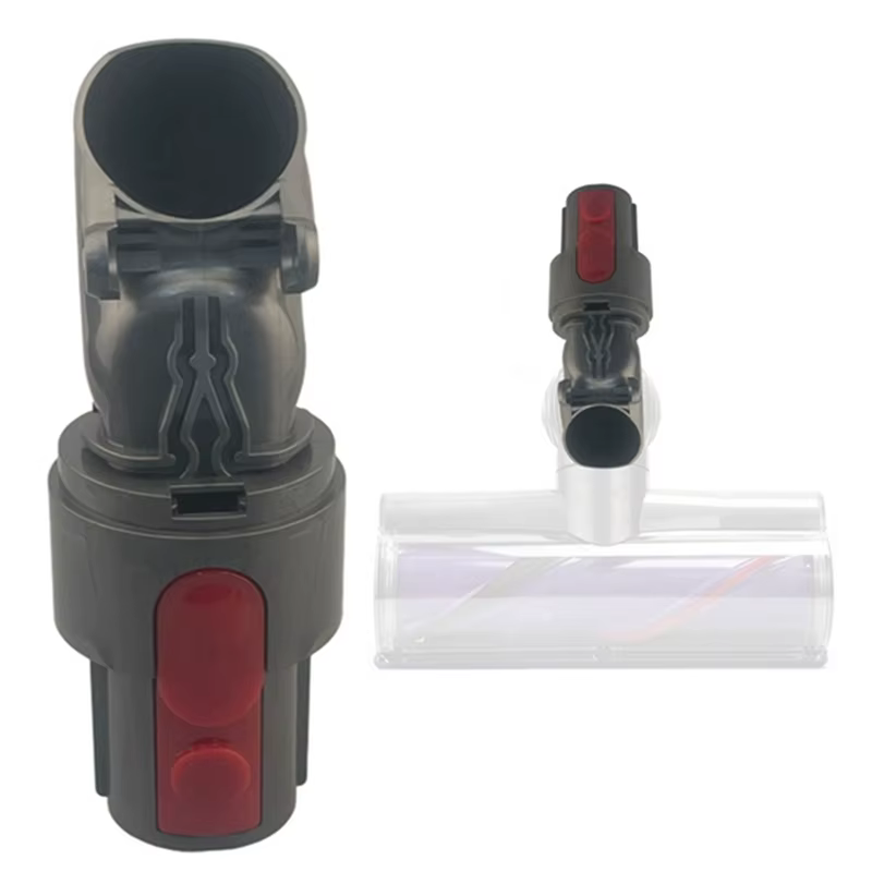 Adaptateur de connecteur de tête d'aspiration à entraînement direct + roue V-Ball, accessoires pour aspirateur Dyson V7, V10, V1