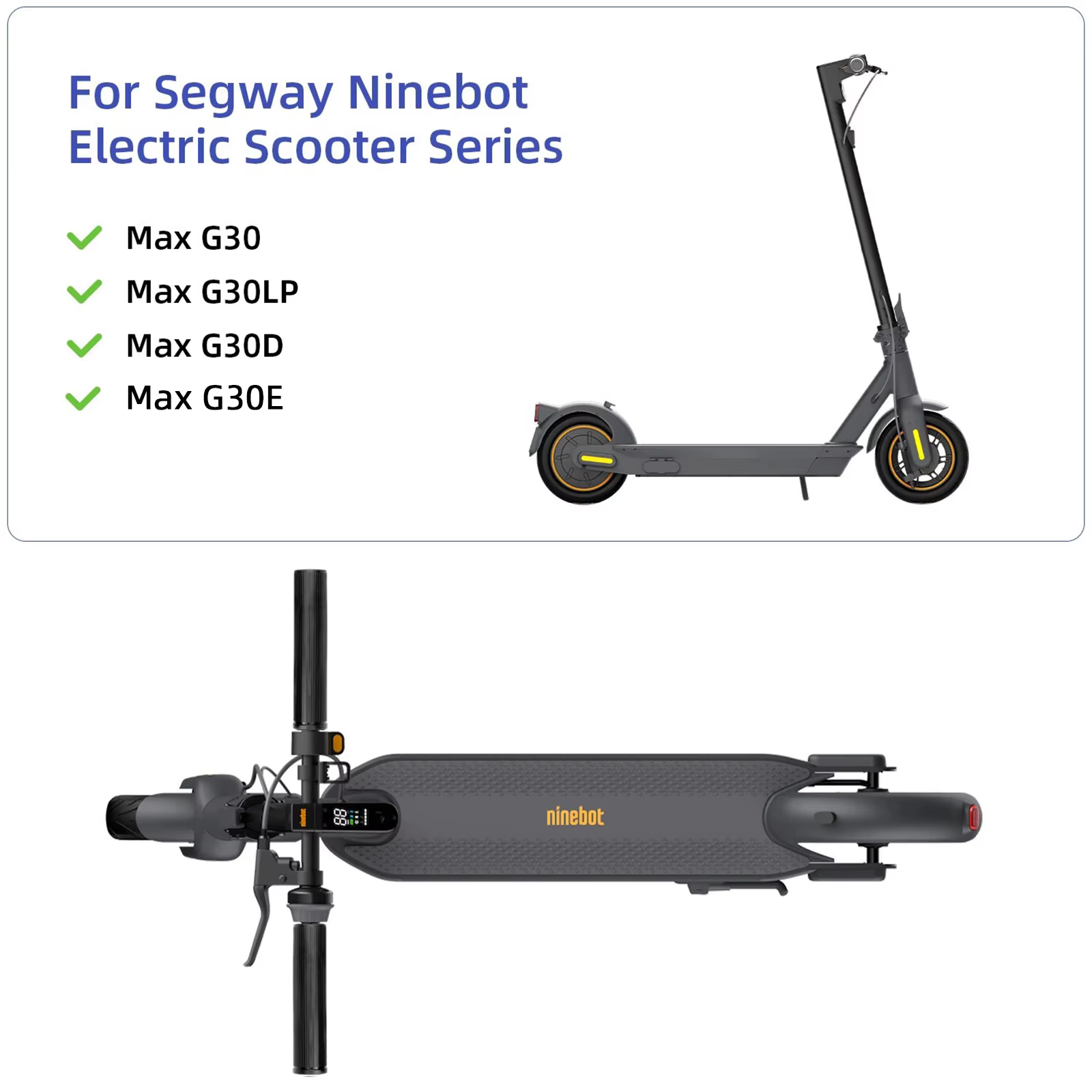 Ulip-Kit d'extension de poignée de guidon de scooter