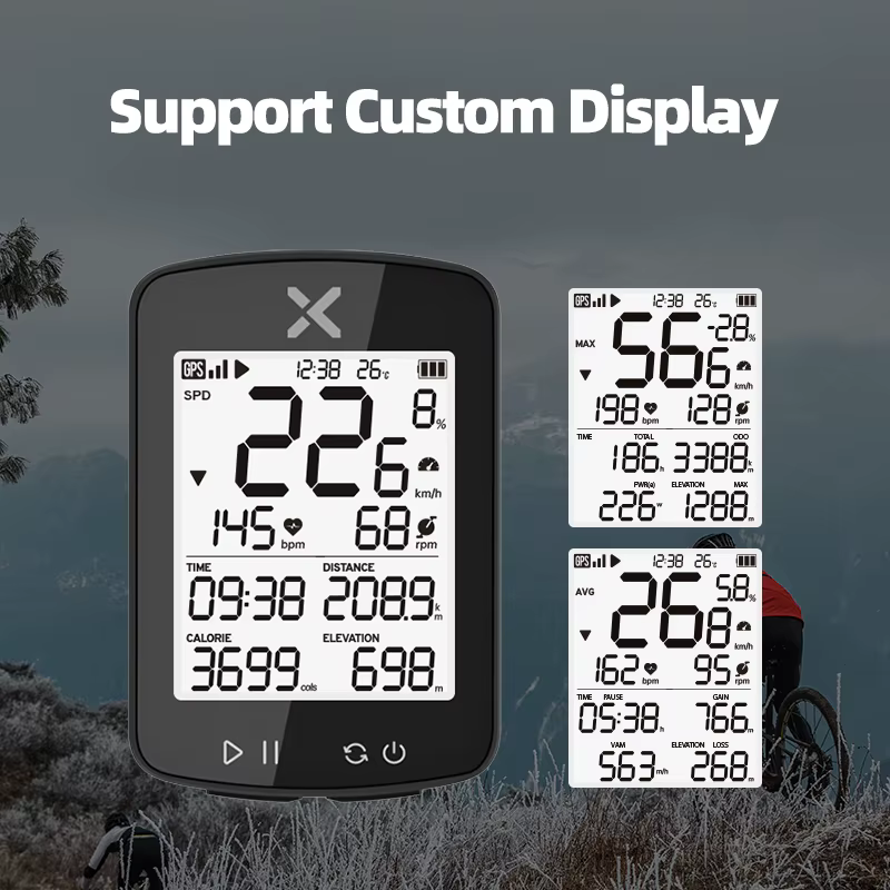 XOSS G2 Plus ordinateur de vélo sans fil GPS compteur de vitesse de cyclisme étanche ANT + Cadence