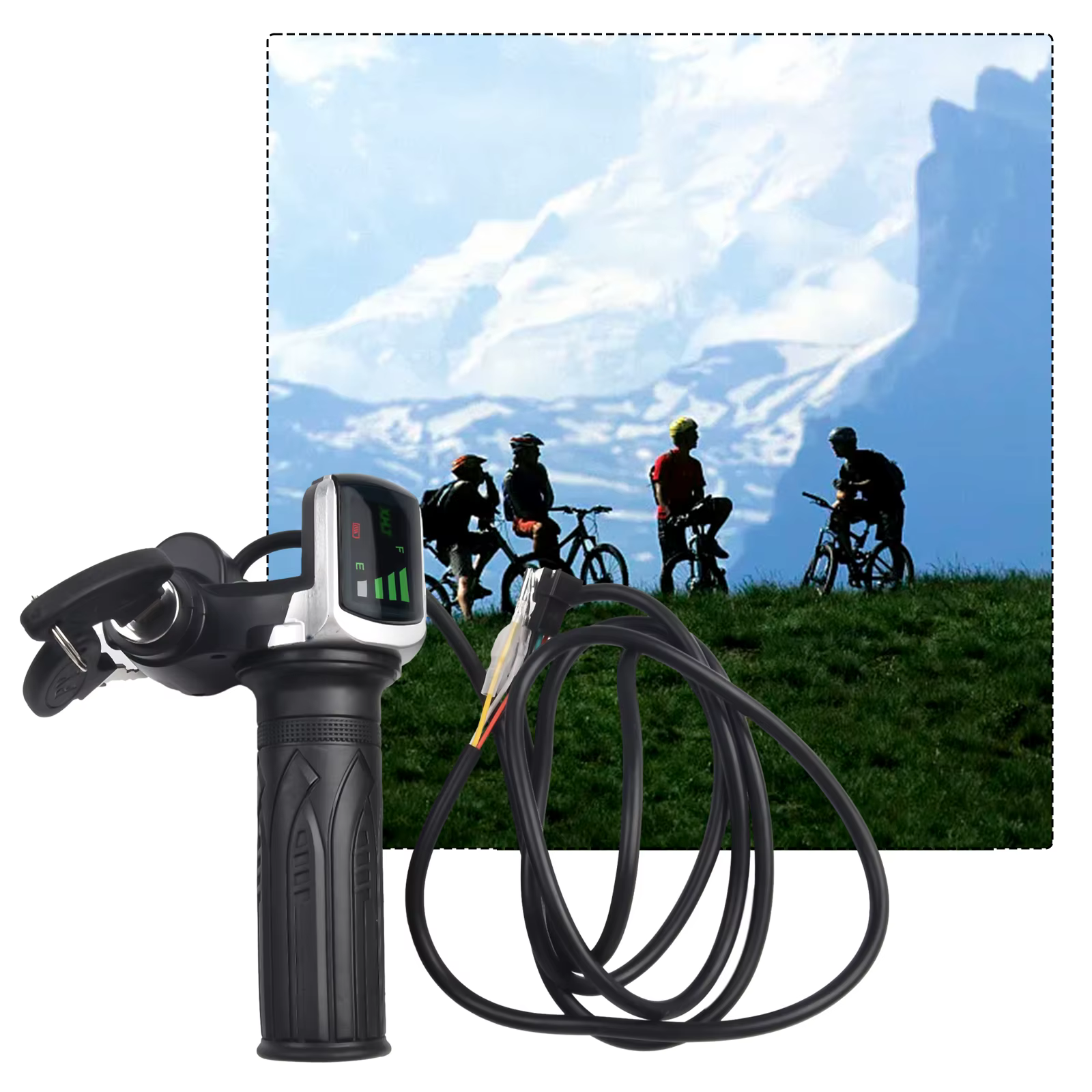 Accélérateur pour vélo électrique 36/48V