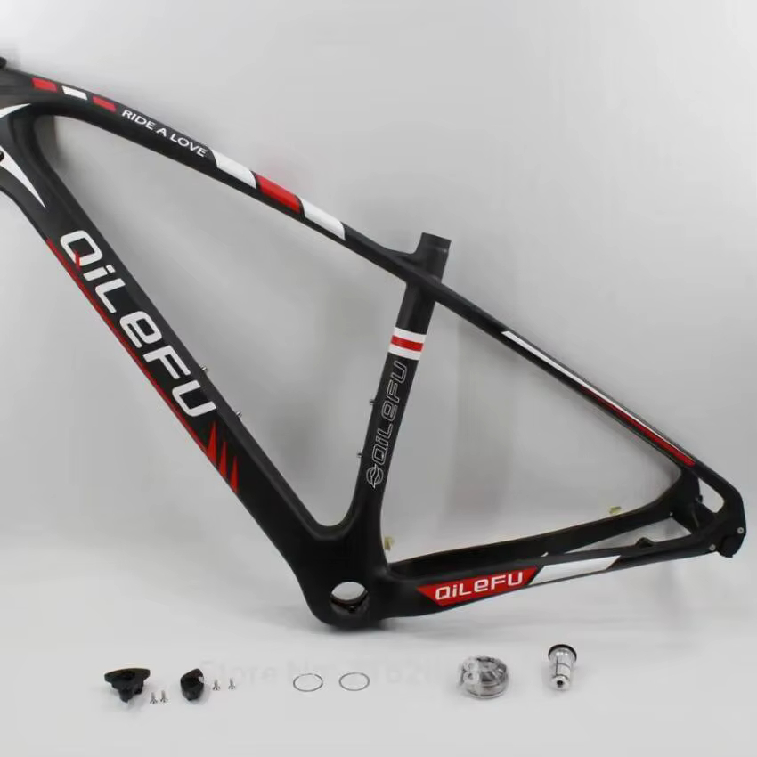 Cadre de vélo de montagne entièrement en fibre de carbone 256