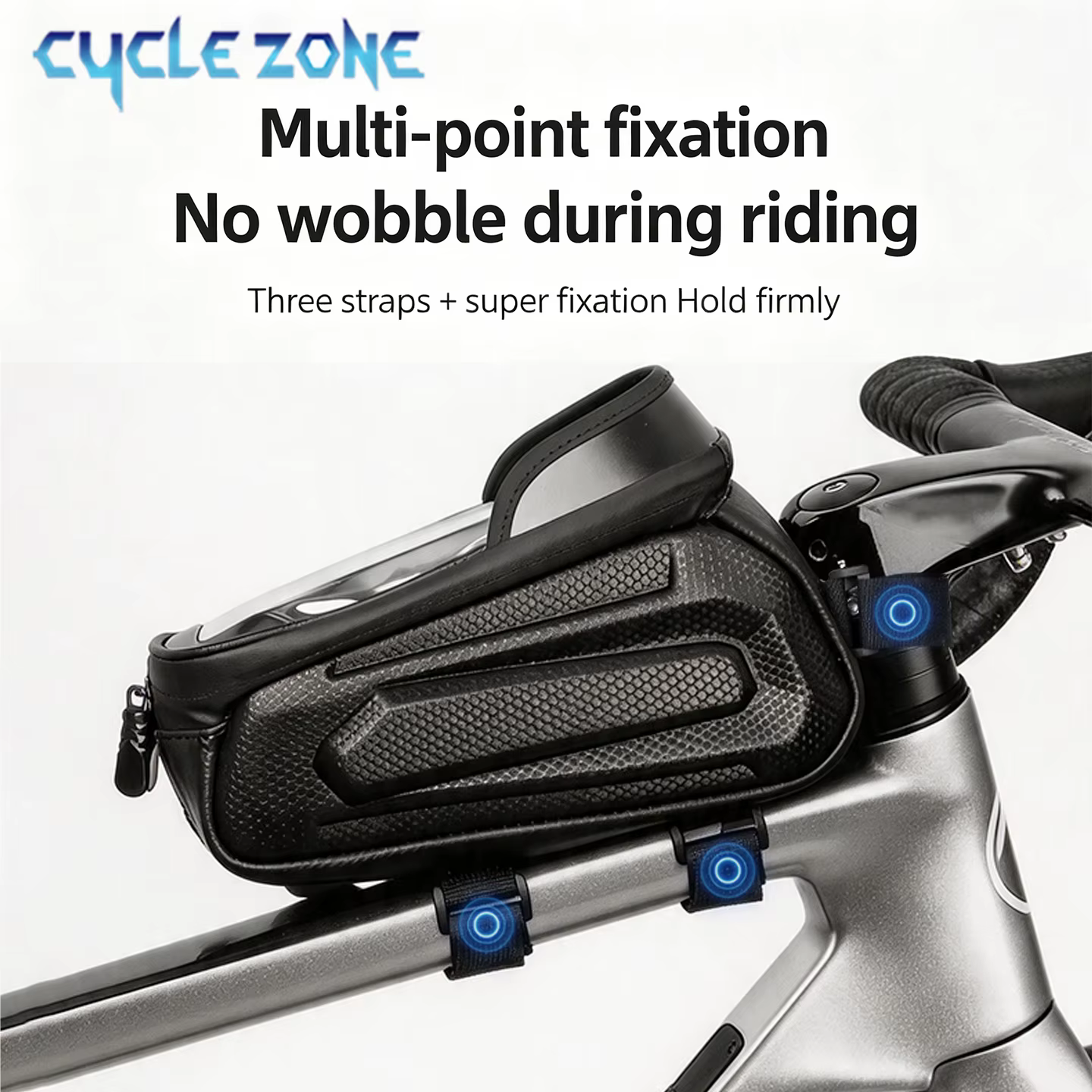 Sacoche de cadre de vélo pour tube supérieur