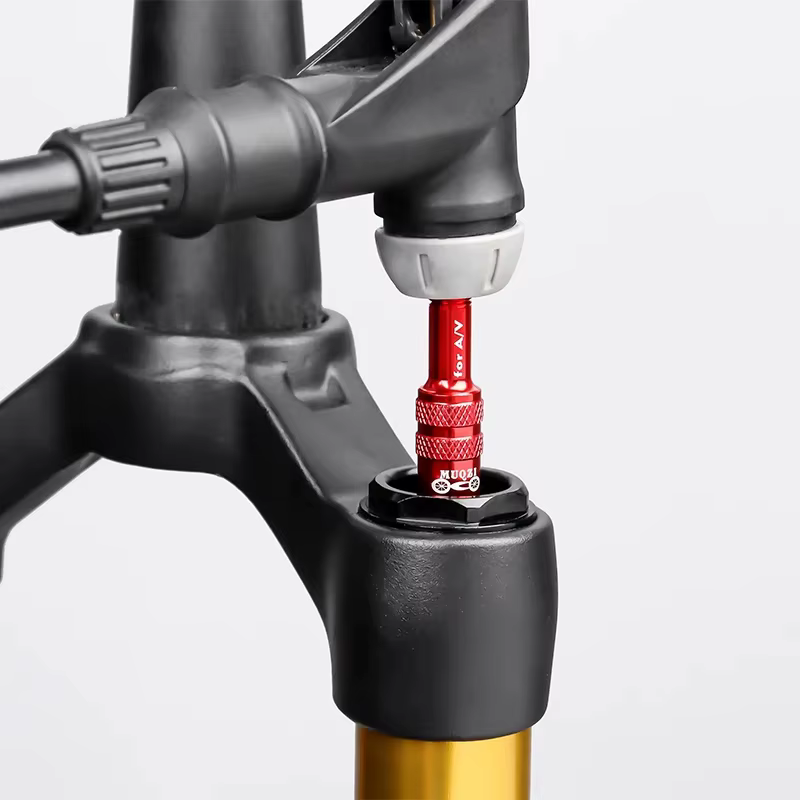 Adaptateur de valve de fourche de vélo