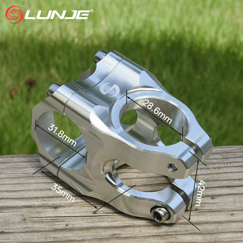 LUNJE tige de guidon 35mm pont CNC