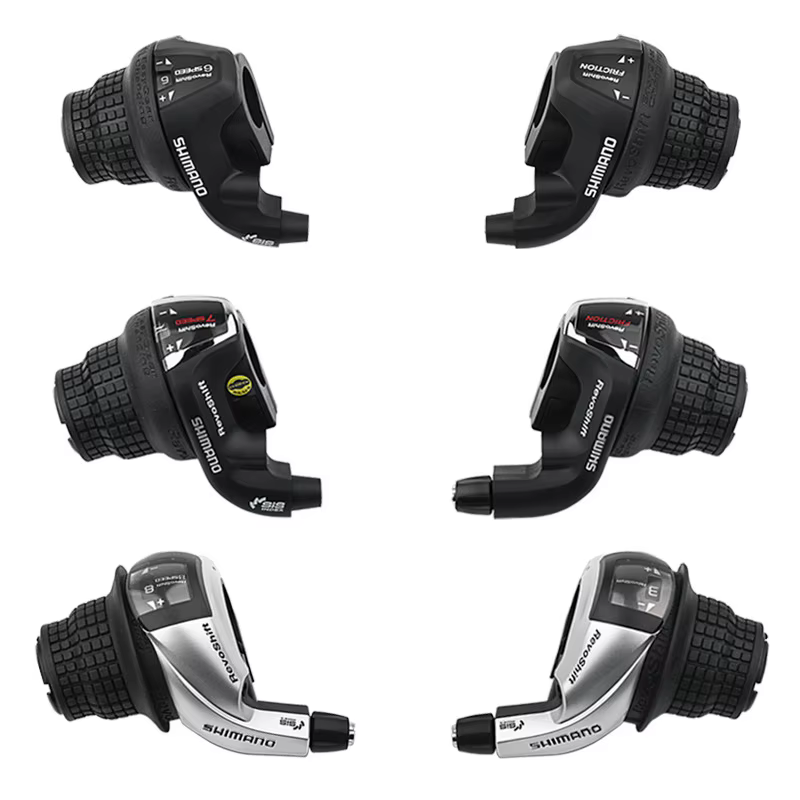 Nouveau Shimano Tourney RS45 Revoshift poignée vélo torsion manette de vitesse levier 3x7s 3x8s 21s 24s
