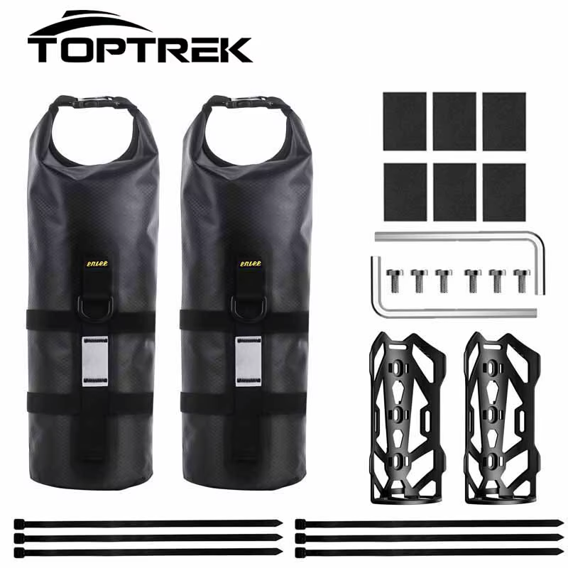 Toptrek Portable étanche vélo fourche sac 5L