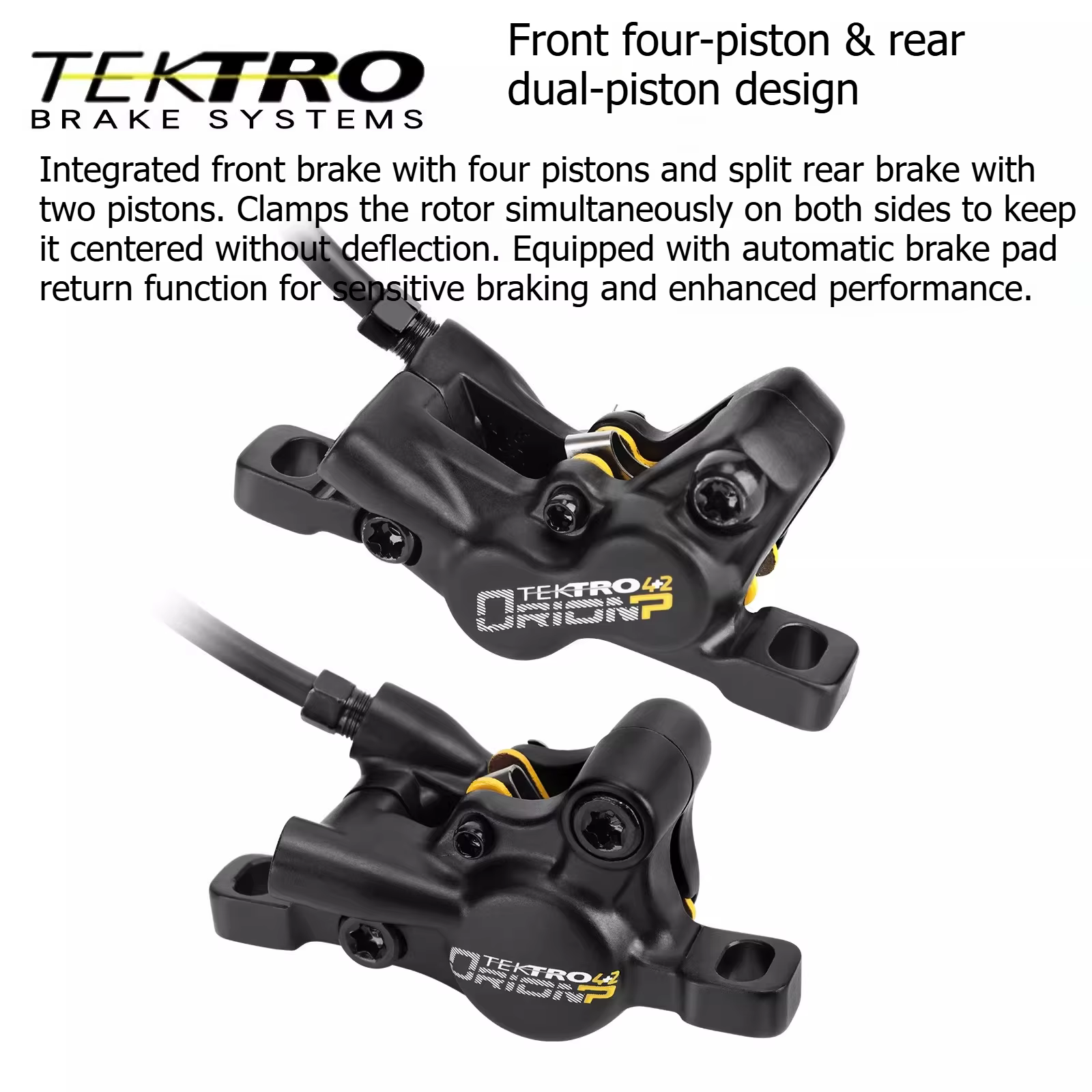 Frein à disque hydraulique pour VTT TEKTRO HD‑M735