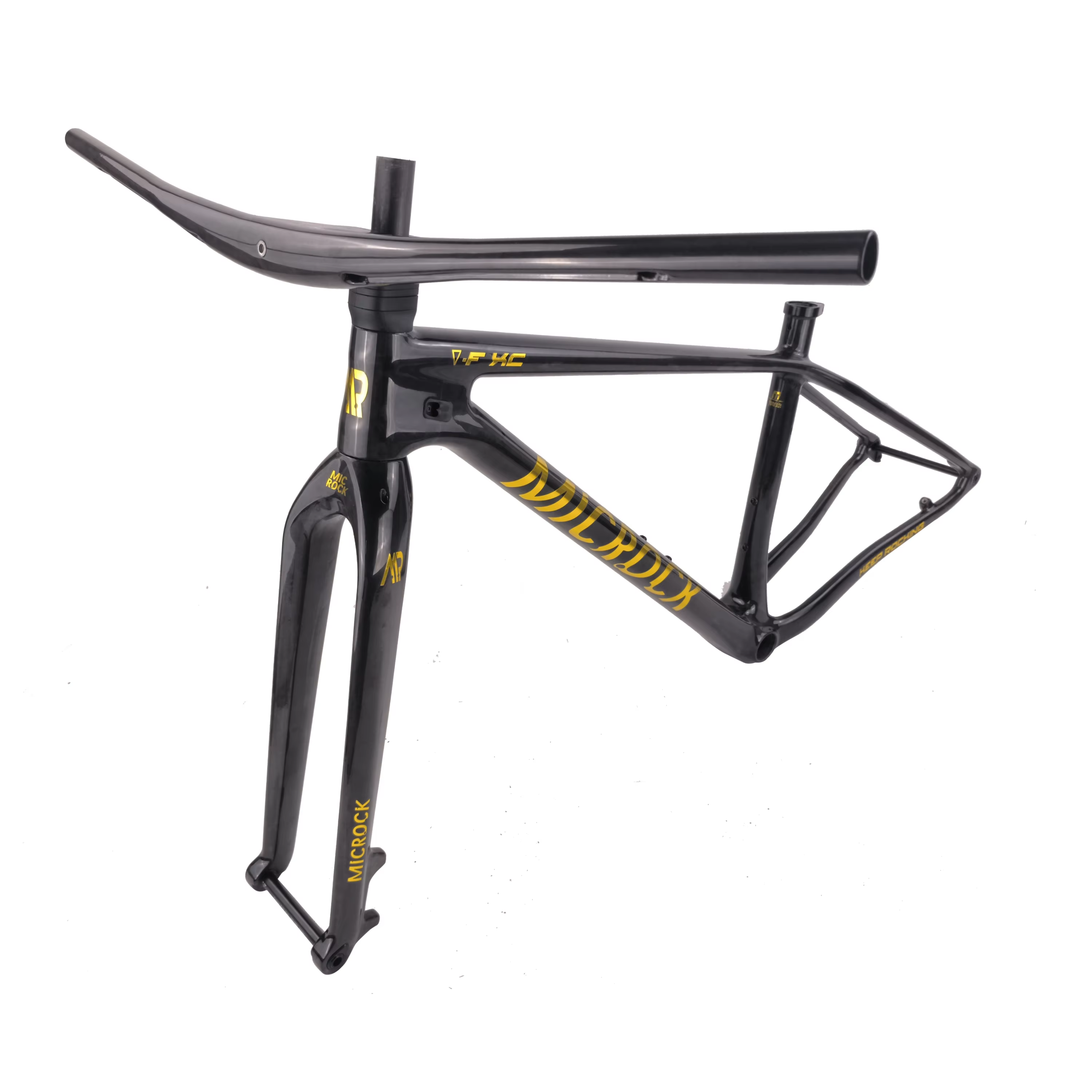 Cadre de vélo VTT en fibre de carbone intégrale T1000 HT