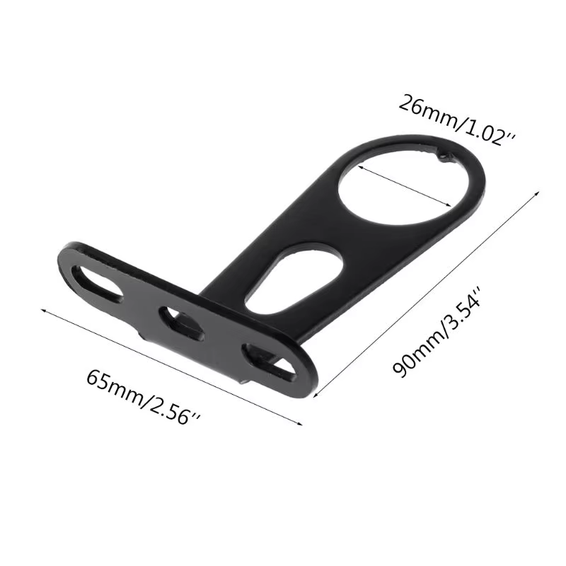 Support de lampe avant et arrière pour vélo