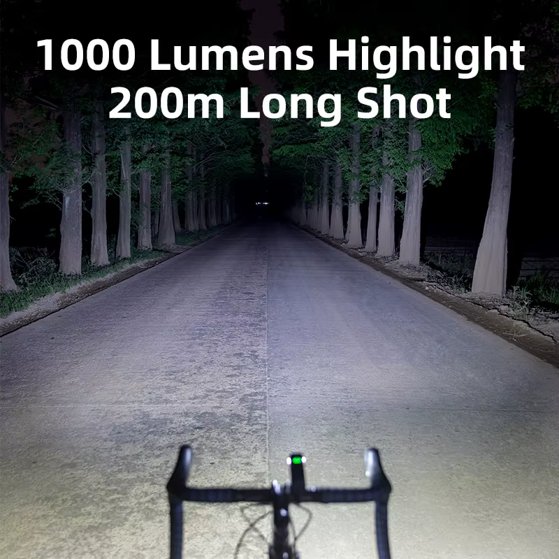 Lampe de vélo OFFBONDAGE 1000 lumens