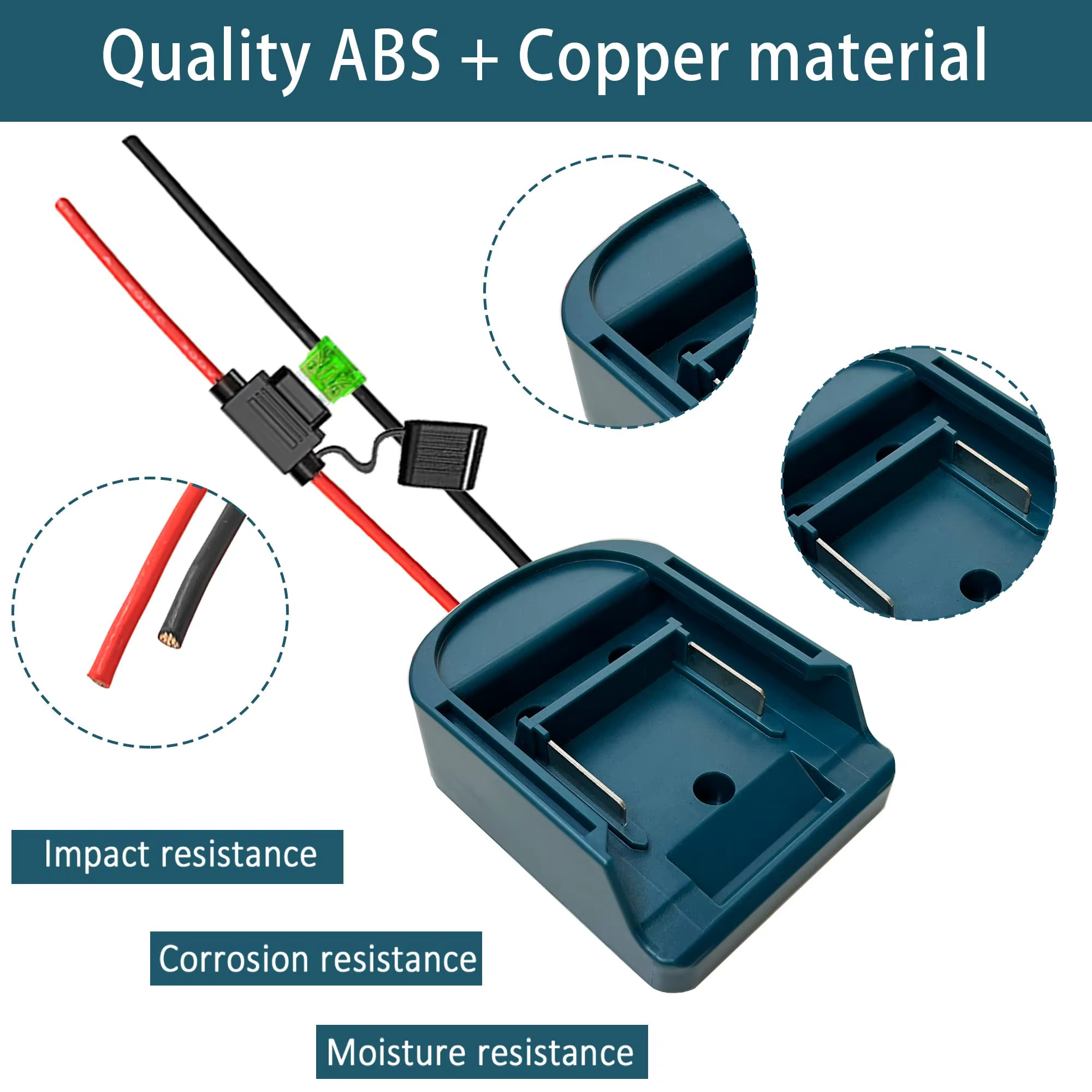 Convertisseur adaptateur de batterie externe pour batterie MT Makita 14V/18V, boîte à outils électriques, Kit d'accessoires, Extension électrique, nouveauté