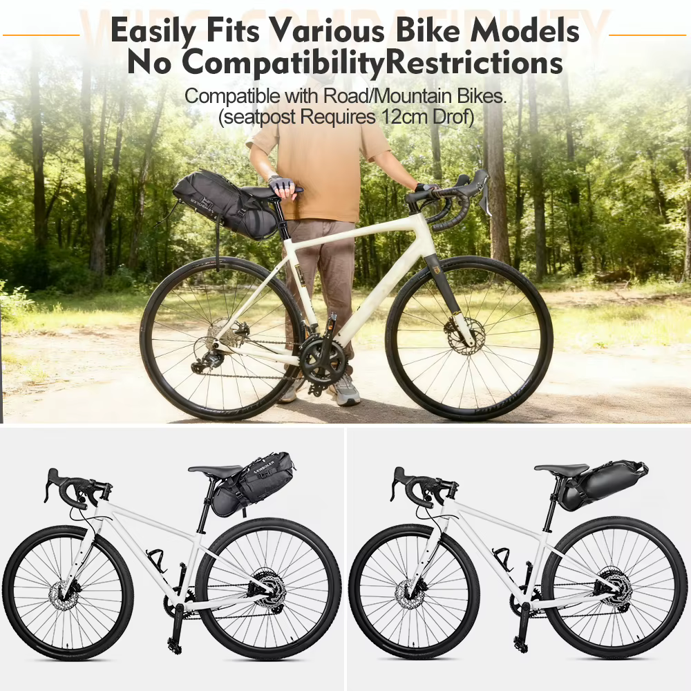 NEWBOLER support de sac de selle de vélo