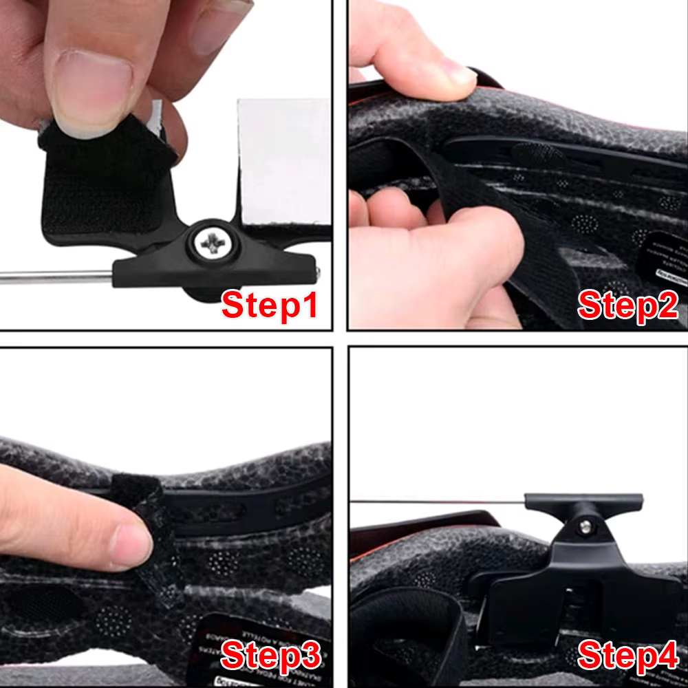 Rétroviseur pour casque de vélo