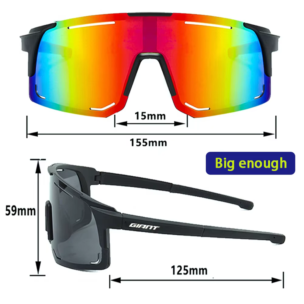 Giant【 Lunettes de soleil de pêche pour cyclisme – Unisexe