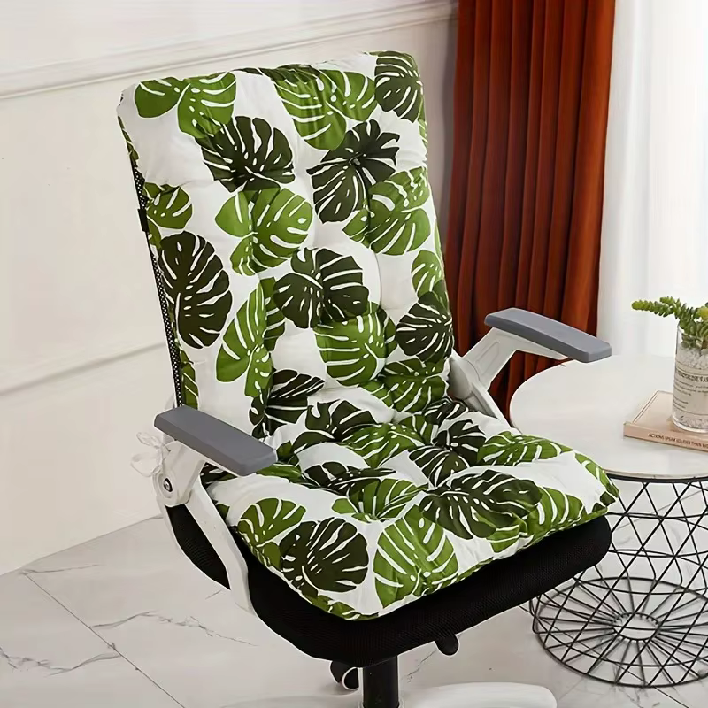 Coussin de chaise de bureau ergonomique avec support dorsal intégré - Convient pour une utilisation multifonctionnelle à la maison et en voiture