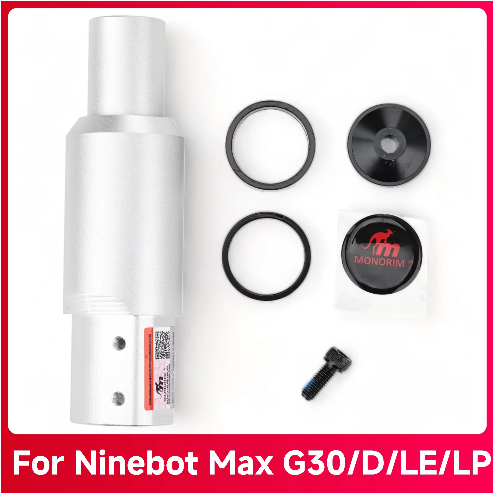 Monorim EB-V2 pince de guidon pour Ninebot Max G30 G30D G30LE G30LP pièces de modification de Scooter électrique