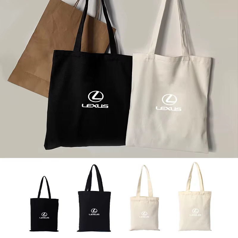 Sac à main en toile pour accessoires de voiture, pochette à bandoulière, fourre-tout de Shopping, sac à outils pour Lexus CT ES GS NX IS250 CT200h IS300h ES300h RX400h N